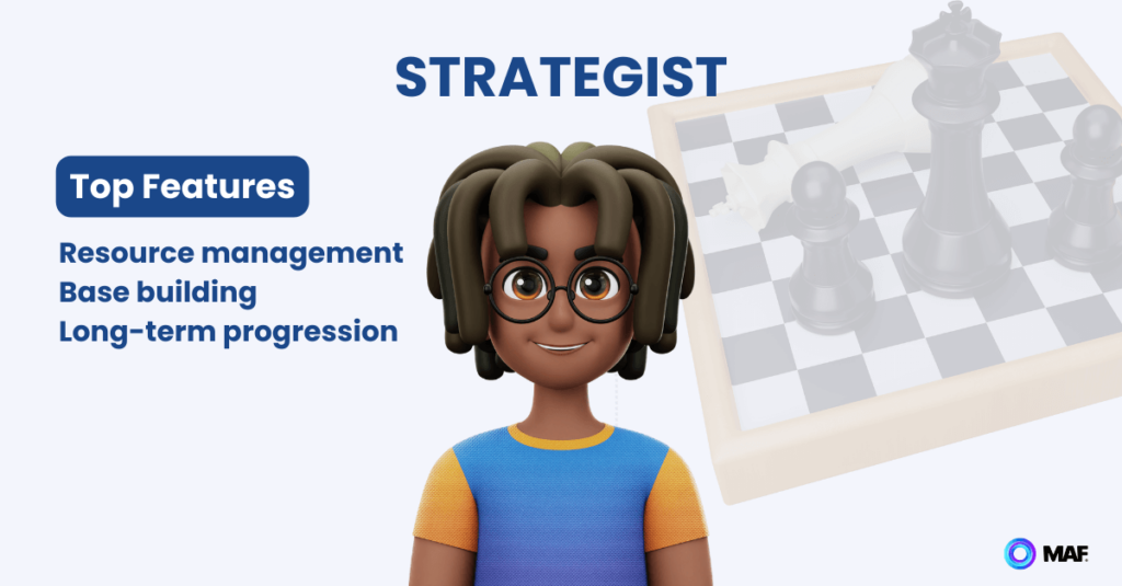 Player Personas in mobile games strategist