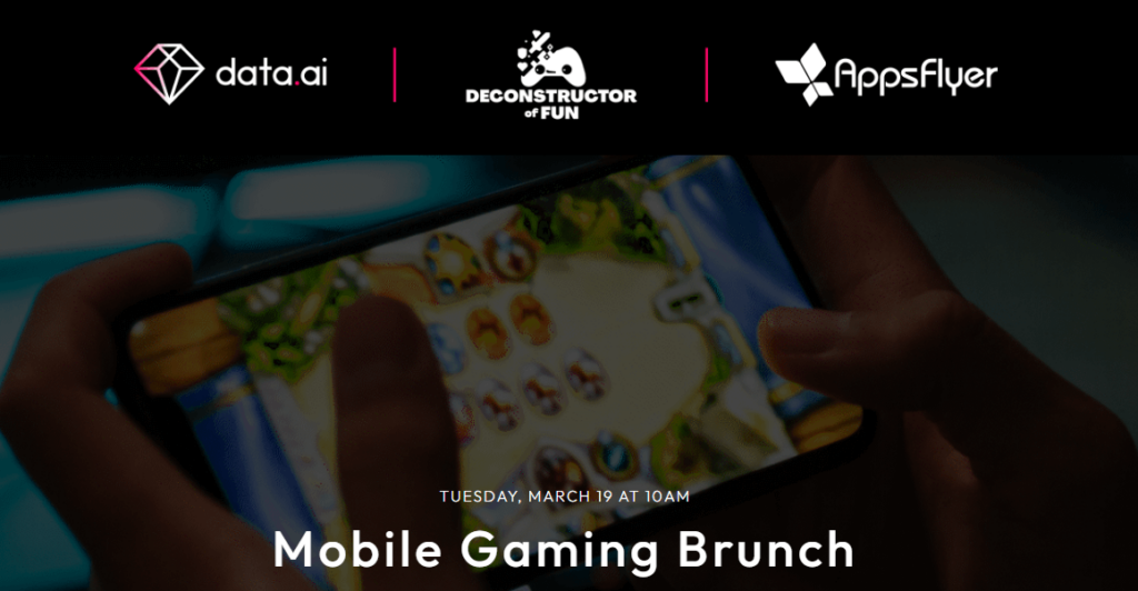 mobile gaming brunch event