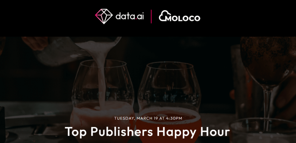 top publishers happy hour