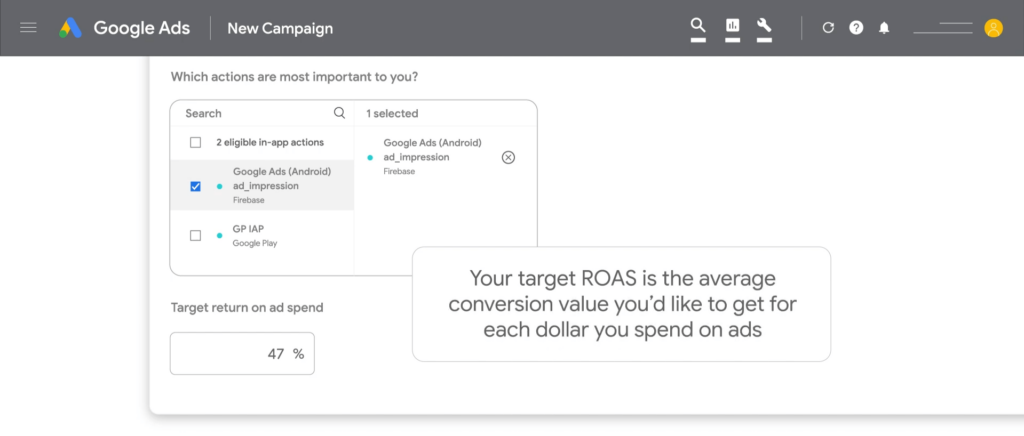 target roas optimization google ads
