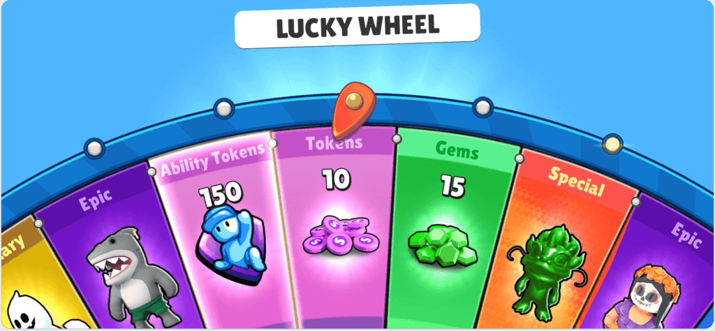 Stumble Guys Introduces Lucky Spins