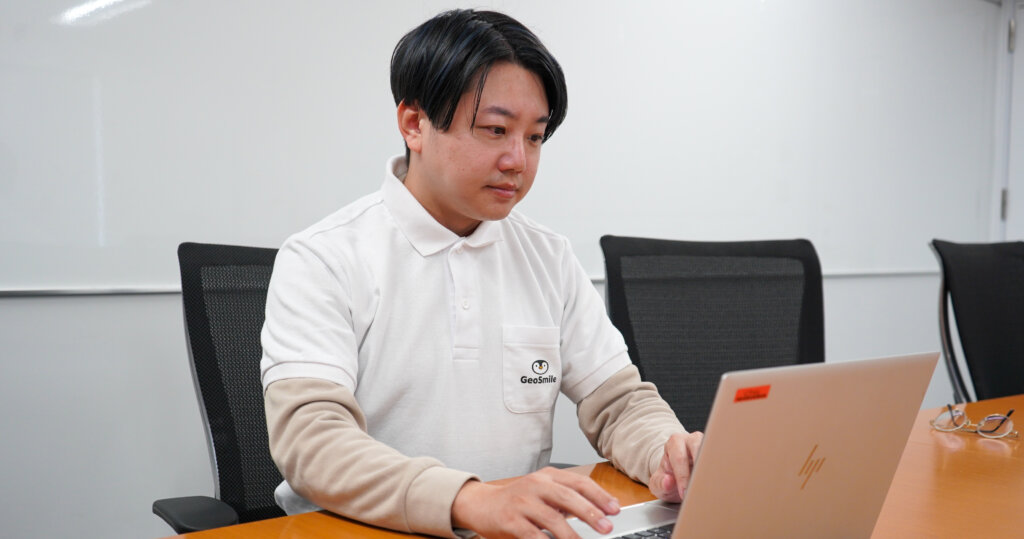 ジオテクノロジーズ株式会社
ダイナミックデータBU Application GeoSmile
斎藤 拓馬さま